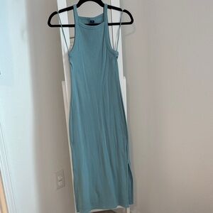 Old Navy Sleeveless Blue Midi Dress